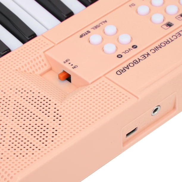 Teclado musical piano eléctrico 37 teclas instrumento educativo para principiantes aprendidto