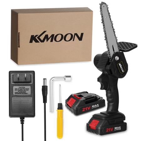 KKmoon 6 Inch 21V (Two Battery) Portable Mini Electric Infinitely ...