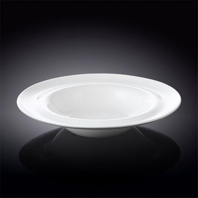 Wilmax 991023 Assiette à Soupe 10 Po., Blanc - Lot de 24