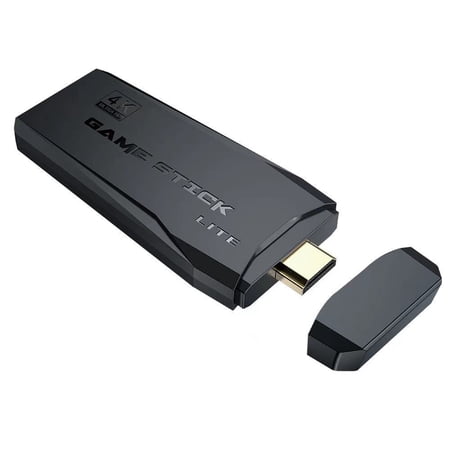 husxh 2.4G Game Stick NO Controller 128MB Only Game Stick with Game List Built-in 10000+games for MAME/FC/GB/MD Simulator