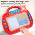 thumbnail image 4 of ABS Niños Pizarra Portátil Seguridad Aprendizaje Escritura Practicar Tablet House Preescolar Dibujo Tablero Regalo con jugador de música rojo tholdsy FN001640-02B, 4 of 7