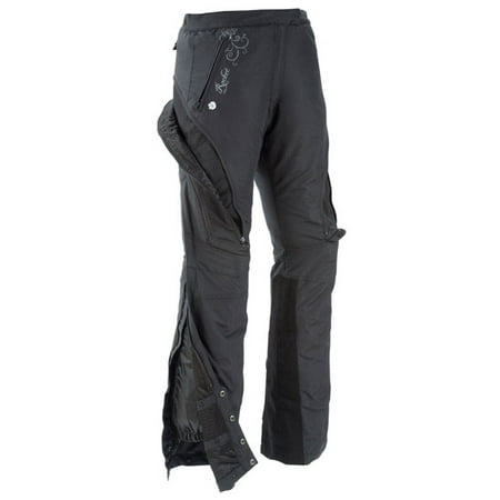 Joe Rocket Alter Ego Womens Armored/Padded Black Textile Motorcycle (Best Textile Motorcycle Pants)