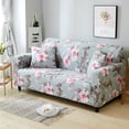 thumbnail image 2 of 1/2/3/4 Seater Elastic Sofa Covers Slipcover Settee Stretch Modern Floral Couch Furniture Protector, 2 of 9