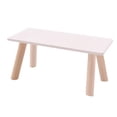 thumbnail image 1 of KAKOWELY Mini Tea Table Model Wooden Tea Table Model Miniature End Table Doll House Decor Mini House Decoration3.86"X1.89"X1.77", 1 of 5