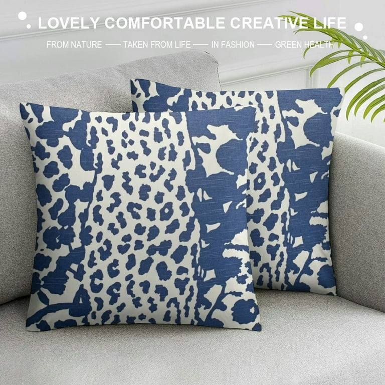 Leopard pillows for couch hotsell