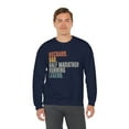 thumbnail image 5 of Half Marathon Runner Sweatshirt Gifts Crew Neck Shirt Long Sleeve Unisex, 5 of 5