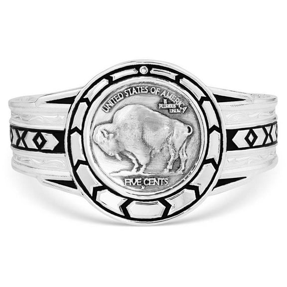 Montana Silversmiths Buffalo Plains Cuff Bracelet