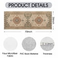 thumbnail image 6 of Washable Kitchen Runner Rug 2x6 ft Non-Slip Low-Profile Soft Vintage Distressed Medallion Oriental Design for Kitchen, Entryway, Hallway, Laundry, Bedroom, 6 of 6
