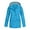 Sky Blue, variant on Towmus Coat Women Solid Rain Jacket Outdoor Plus Size Waterproof Hooded Raincoat Windproof Loose With Pocket