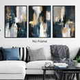 thumbnail image 3 of Hieng White Abstract Canvas Wall Art White Wave Textured Painting Cream Ocean Waves Canvas Wall Art Modern Abstract Artwork for Wall Modern Textured Painting 16x24inchx3pcs No Frame, 3 of 5