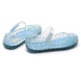 thumbnail image 5 of Toddler Slippers - Girls Jelly Mary Jane Sandals Sparkly Dance Party Shoes Toddler Kids Dress Up Footwear - Slippers for Kids,Color:Blue,Size:6-7 Years, 5 of 5