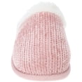 thumbnail image 4 of RACHEL Rachel Roy Womens Slipper, Chenille Lipsole Scuff Slipper, Pink, Size 9-10, 4 of 6