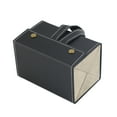 thumbnail image 1 of Organizador de anteojos de cuero plegable 2/3/4/5/6 caja de almacenamiento de gafas de sol de múltiples ranuras portátil de viaje para gafas Almacenamiento y organización del hogar L6401 negro Toystoory HA003745-03B, 1 of 1