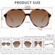 thumbnail image 5 of Gafas de sol YDAOWKN Retro Square Aviator UV400 para mujer/hombre, 5 of 6