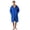 Royal, variant on Adoretex Unisex Faux Fur Fleece Lined Waterproof Swim Parka Change Robe – Ultra-Warm, Lightweight Sport Outerwear for Kids and Adults (PK003) - Navy - AL