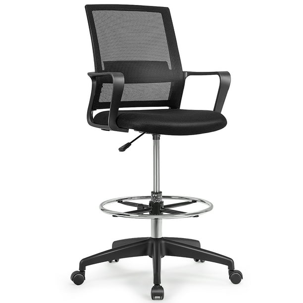 Tall desk deals chair