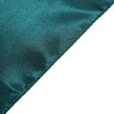 Efavormart 5pcs Peacock Teal SATIN Chair Sashes Tie Bows for Wedding Events Decor Chair Bow Sash ...