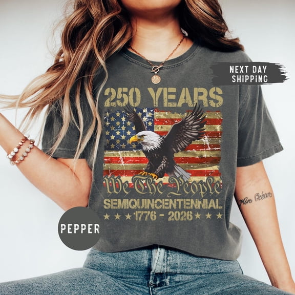 Retro USA 250 Shirt, Celebrate 250th Anniversary Shirt Independence Day Shirt USA Flag Tee 4th of July Shirt Patriotic Gift
