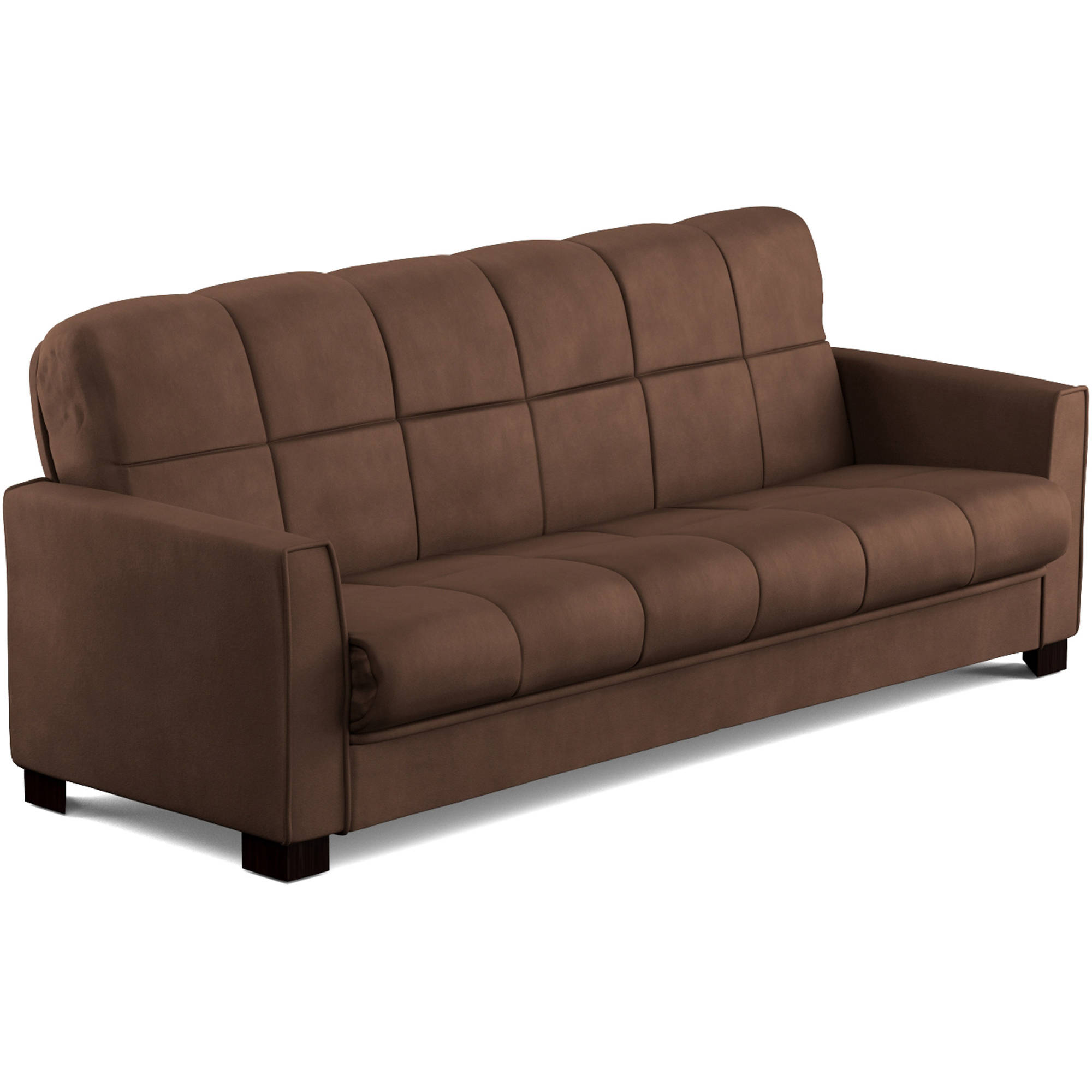 Mainstays Baja Futon Sofa Sleeper Bed, Multiple Colors  Walmart.com