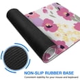 thumbnail image 6 of Long Mouse Pads for Desk,Pioneer Flower Floral Print Pattern Desk Mats on Top Of Desks, Desk Mouse Pad Extra Large with 3mm Non-Slip Base and Stitched Edge for Gaming,Office,Work,Home 31.5"x11.8", 6 of 6