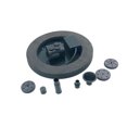thumbnail image 3 of Fuente solar para baño de pájaros, fuentes de agua solares de 5 V/3 W, fuente flotante para piscina, fuente solar para baño de pájaros, piscina, pecera, 3 of 5