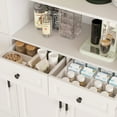 thumbnail image 2 of MEISSALIVVE 78.7" Kitchen Pantry Cabinet with Glass Doors & LED Lights, Freestanding Storage Hutch with Shelves, White Pantry Cupboard, 62.99" W x 15.7" D, 2 of 7