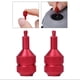thumbnail image 4 of 2 mini accesorios de metal extendidos CNC de aleación de aluminio de repuesto con balancín de pulgar rojo, 4 of 6