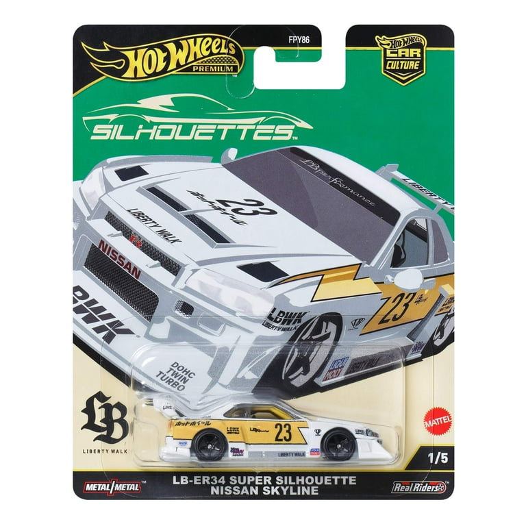 ミニカー Hot Wheels LB-ER34 Super Silhouette Hot Wheels Premium Car Culture Silhouettes LB-ER34 Super