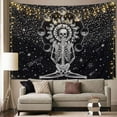 thumbnail image 2 of Tapestry Wall Hanging Skull Tapestry For Bedroom Livingroom Wall Decoration, 2 of 5