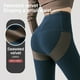 thumbnail image 3 of Leggings de talle alto para mujer - Pantalones cálidos de invierno Yoga Senderismo Mallas para correr - Marrón De 0 ℃ a 10 ℃, 3 of 6