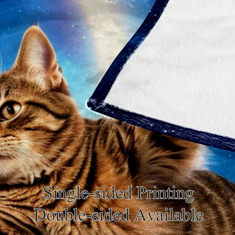 Galaxy cat blanket online