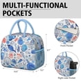 thumbnail image 6 of Lunch Bag Lunch Box for Women Reusable Insulated Lunch Bags,Water-Resistant Ocean Animals Sea Life Cooler Lunch Tote Bag, Large Capacity for Work Travel Picnic, 6 of 6