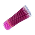 thumbnail image 3 of maskred 100Pcs 0.5mm Replacement Ink Erasable Pen Refills Business Fine Gifts Point Purple 13cm 1Set, 3 of 6
