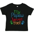 thumbnail image 3 of Inktastic My Papaw Loves Me Boys or Girls Toddler T-Shirt, 3 of 5