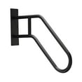 thumbnail image 4 of Metal Pipe Stair Handrail, 22.8" Wall Mount Staircase Handrail U-Shaped Railings for Bathroom Outdoor Black, 4 of 7