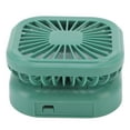 thumbnail image 2 of Handheld Small Fan, USB Powered Portable Folding Fan Rechargeable 3 Level Wind Speed  For Home For Travel For Dormitory Green, 2 of 8