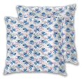 thumbnail image 2 of Fundas de almohada con diseño de Stitch, paquete de 2 fundas de almohada para sofá cama, sala de estar, 20 x 20 pulgadas, 2 of 8