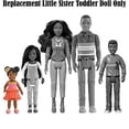 thumbnail image 3 of Replacement Figure for Loving Family Dollhouse - BML25 ~ Replacement Little Sister ~ Toddler Doll ~ African American, 3 of 5