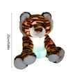 thumbnail image 3 of Kids Toys under $5 Fufafayo Plush Tiger Lighting Up Stuffed Animal Floppy Night Light Stuffed Animals Glowing Plushies Toy Gifts for Kids Birthday Easter Christmas, 3 of 6