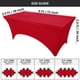 thumbnail image 2 of Mantel Utopia Kitchen 183x76x76 cm Rojo Paquete de 2 Elástico, 2 of 9