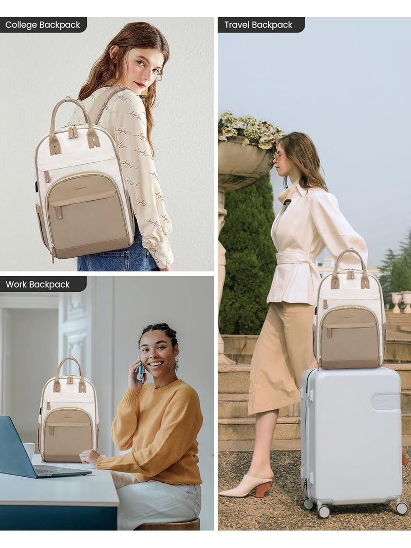LOVEVOOK Backpack for Women, Fits 15.6 Inch Laptop Bag  display picture 1