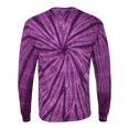 thumbnail image 3 of Dyenomite Men's Cyclone Vat-Dyed Pinwheel Long Sleeve T-Shirt, Style 240CY, 3 of 3