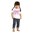thumbnail image 3 of Cute Coquette Aesthetic Pastel Bow Youth T Shirt Tee Girls Infant Toddler Brisco Brands 6M, 3 of 4