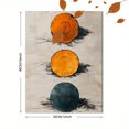 thumbnail image 3 of Qisvanset 12x16 Inch 2D Flat Framed Canvas Art, Small Bird Branch Watercolor Long Horizontal Farmhouse Home Wall Art, 3 of 5
