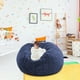 thumbnail image 1 of 1 funda para silla grande circular, suave y esponjosa, cmoda funda de terciopelo para sof, para sala de estar, dormitorio, oficina, decoracin del hogar (solo funda, sin relleno), 150 cm x 75, 1 of 4