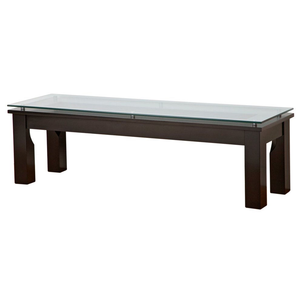 The SL Series Modern Glass Top Accent Table Collection by Plateau