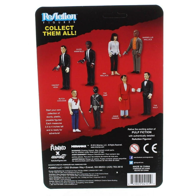 Funko Super7 ReAction Figure Pulp Fiction The Gimp - Walmart.com