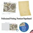 thumbnail image 2 of Pack of 10 Thank You Gratitude Note Cards with Envelopes (4 x 5.12 Inch) - MAP QUESTS M2076, 2 of 6