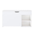 thumbnail image 6 of Jopath Entryway Bench with Shoe Storage Space-Saving Shoe Organizer White, 6 of 7