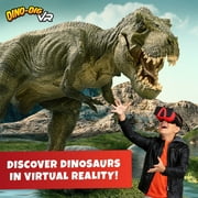 Abacus Brands Tyrannosaurus Rex Dino-Dig Science Kit for Kids, STEM Toys, VR Goggles Included